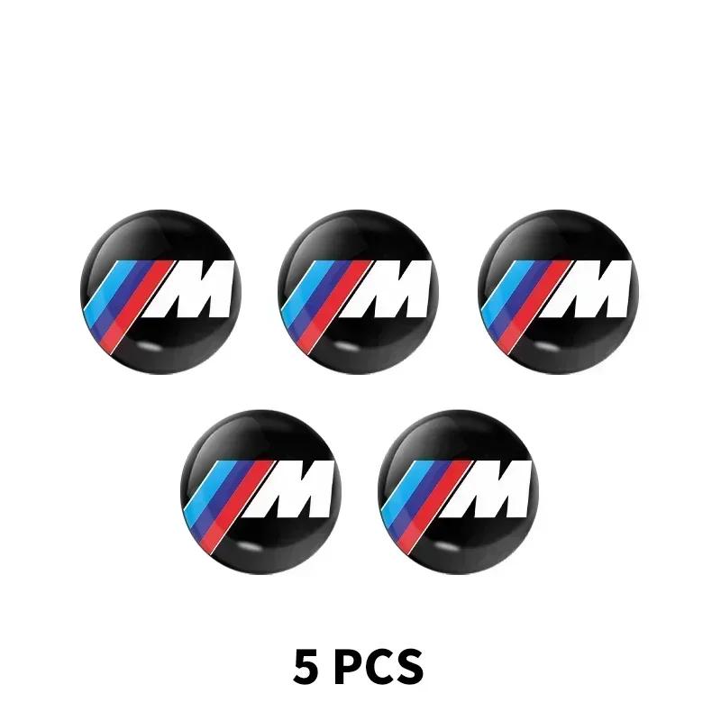 X5 For BMW For BMW 15mm Car Key Badge Emblem Replacement Car Key Stickers For BMW M E34 E36 E60 E90 E46 E39 E70 F10 F20 F30 X5 X