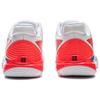 New LiNing Lightweight Rebound Low Top Badminton Shoes Unisex White Red AYZU015-2