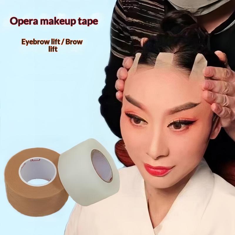 5 Roll Facial Tape Breathable Professional Cosplay Makeup Tape Transparent Lift Wrinkles Double Eyelid Tape Makeup Tool