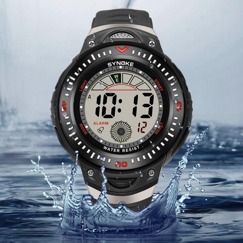 Top Brand New Multi-functional Shock-resistant Men's Sports Electronic Watch Waterproof High Quality Wrist Watch