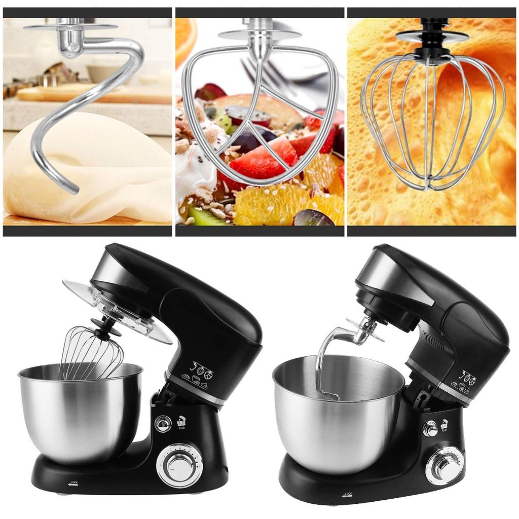 5L 6 Speed 1000W 220V Electric Stand Mixer 5L Egg Bowl Whisk Cream Paste Blender Meat Grinder Multifunction Machine