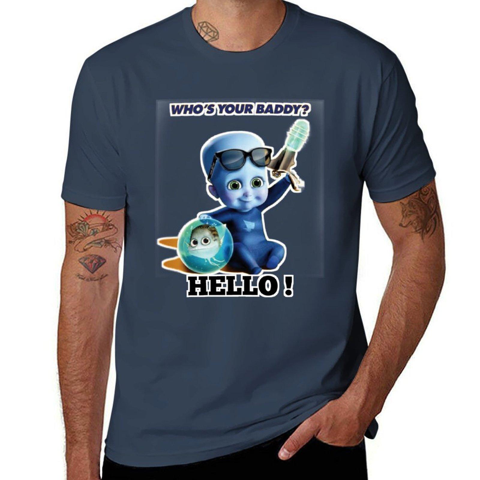 Megamind Tshirt Soft Lightweight Cotton Tshirt S