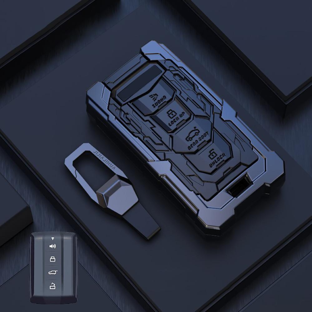 Fit For Great Wall Gwm Wey Tank 300 500 Tank300 Tank500 Accessories Zinc Alloy Key Protective Case 4 Buttons Remote Key Shell