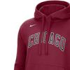 Nike NBA Chicago Bulls City Edition Fleece Hoodie Red Men Streetwear DN8655-698