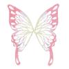 Krajka DIY Butterfly vyšívané nášivky Nášivky Motýlí vzor Krajkový límec Přišít nášivky