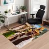 Pettson and Findus Printed Carpetrugfor Office Chair Living Room Bedroom Kitchen Room Decor Gifts
