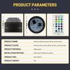 New Wireless Adhesive LED Car Interior Ambient Light Remote Control Decoration Auto Roof Foot Atmosphere Lamp Bicycle Tail Light