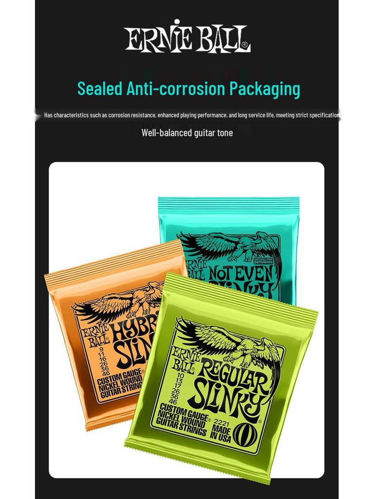 Ernie Ball E-Gitarren-Saitensatz - 2223 & 2221