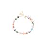 New Accessories, Bohemian Color Vintage Devil's Eye Necklace Bracelet Ankle Set