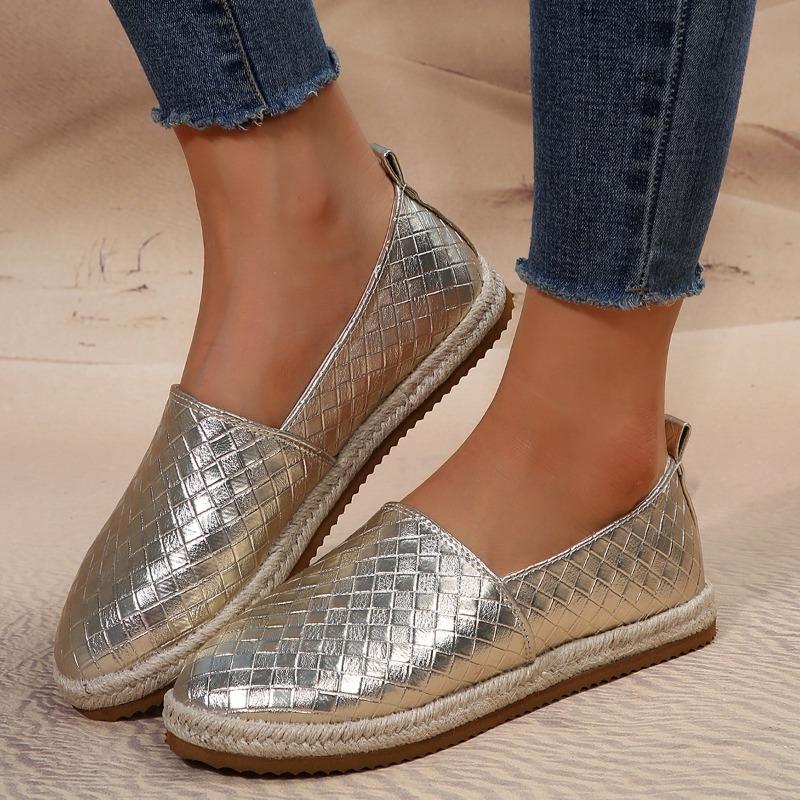 

Модная женская обувь Летние тонкие одинарные туфли Женские туфли-рыбаки Старый Пекин Слипоны на плоской подошве 42