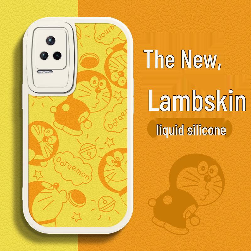 

Doraemon Silicone Phone Case for Redmi K70, K40, K30, Note11 Pro Redmi Note 12 Pro Speed Edition