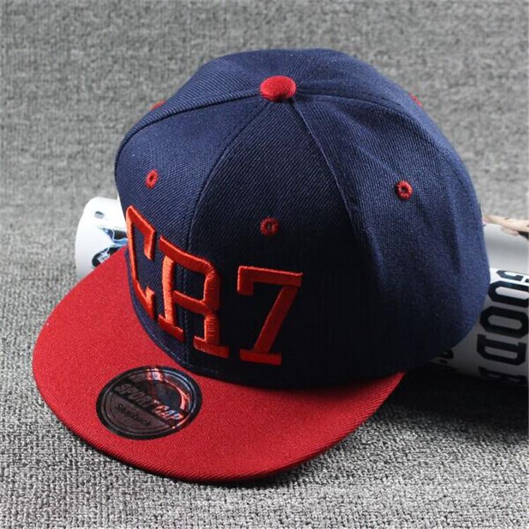 Nuova Moda Bambini Ronaldo Cr7 Neymar Njr Cappello Berretto da Baseball Ragazzi Ragazze Bambini Messi Cappelli Snapback Cappellini Hip Hop Gorras