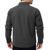 Men's Relaxed-Fit Casual Workwear Long-Sleeve Jacket Shirt