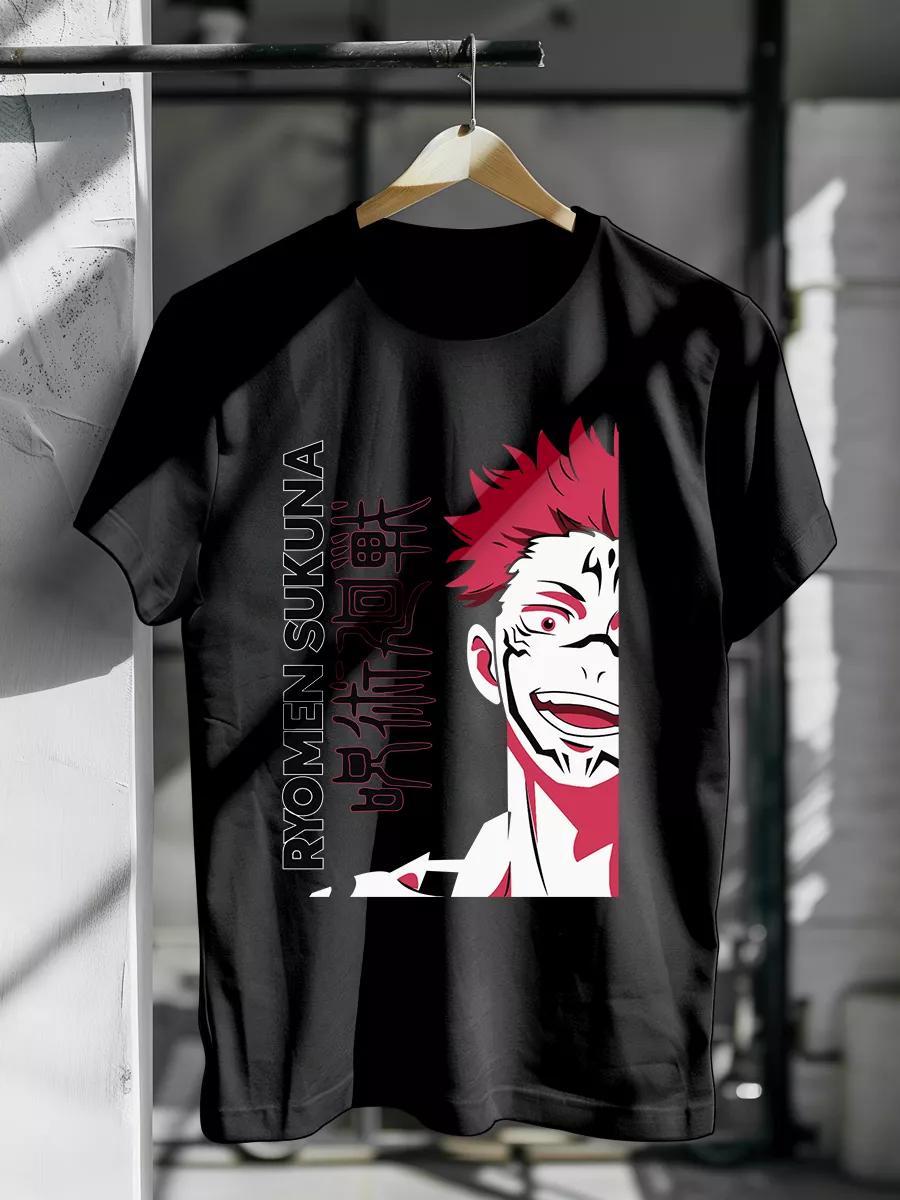 Anime oversized T-shirt with print XL