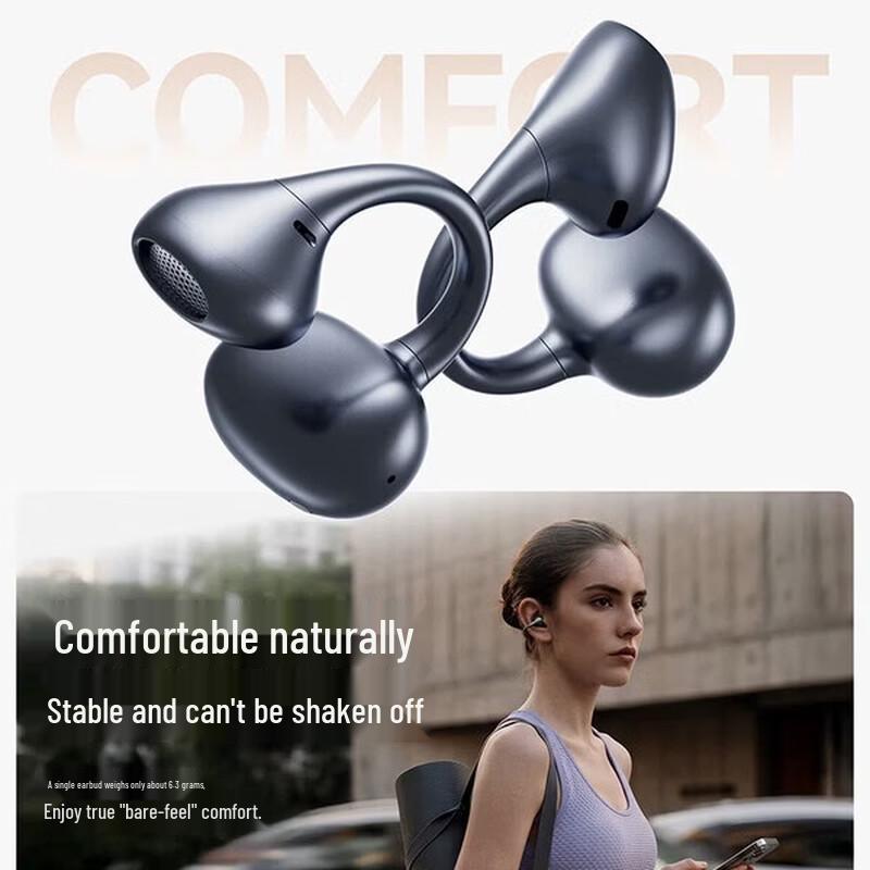 SANAG ANC Clip-On True Wireless Bluetooth Earbuds