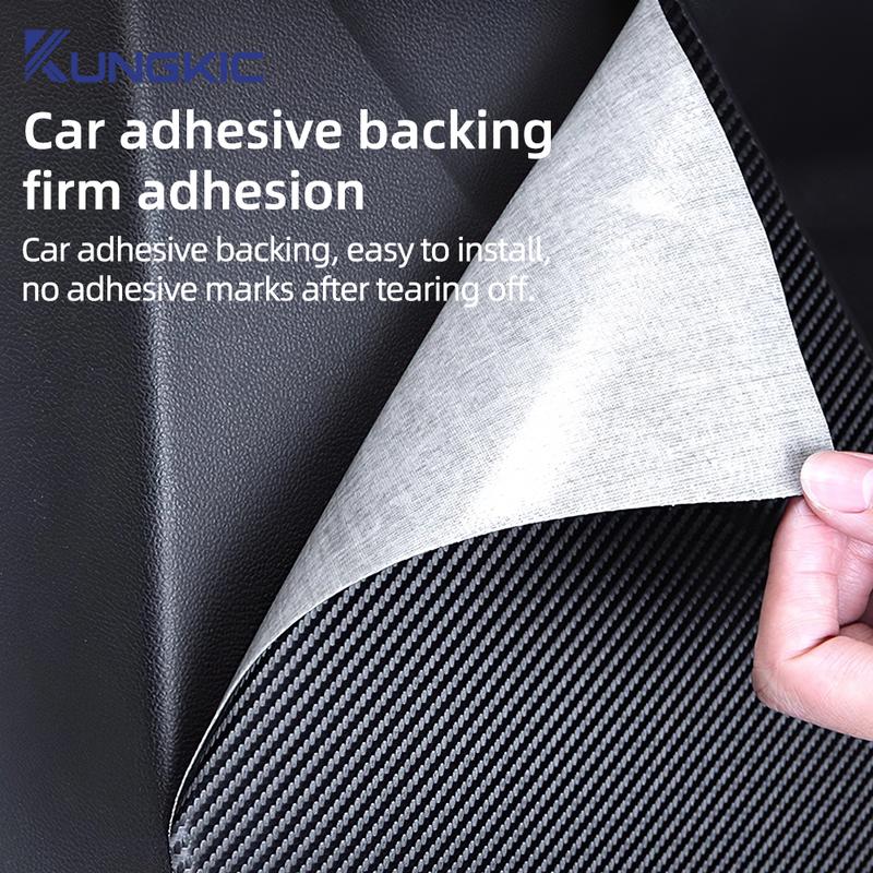 Premium Suede For Ford Focus Mk4      2024 2025 Door Anti-kick Pad Car Leather Carbon Sticker Accessories