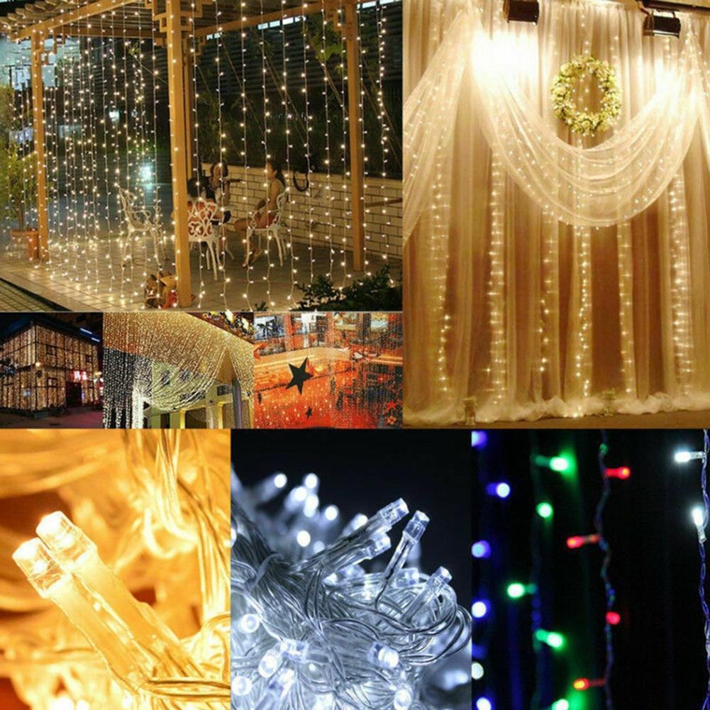 LED String Lights Built-in Switch Garden Decoration