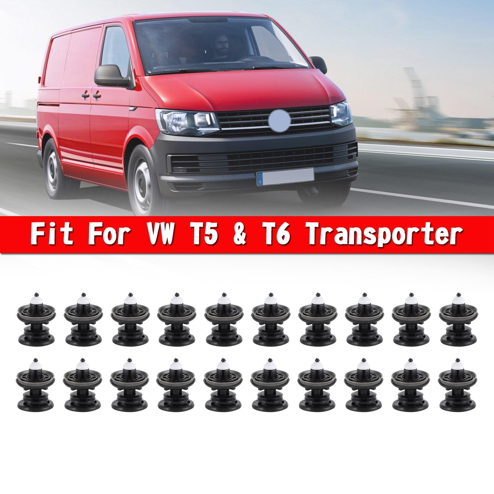 

20X Клипса отделки карты дверной панели салона 7L6868243 для VW T5 Transporter 2003