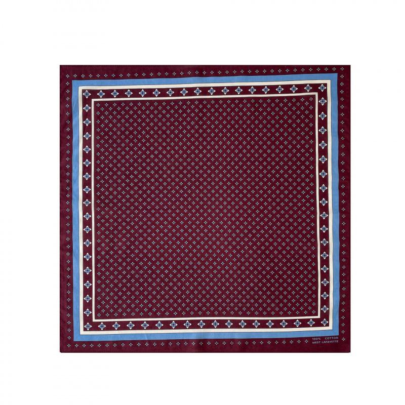 Atmosphere Cotton Silk Scarf Small Floral Square Scarf Headscarf High Sense Versatile Cotton And Linen Printed Square Scarf Silk Scarf Women