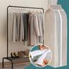 Garment Dust Bags 3D Zippered Clothing Dust Cover Transparent Wardrobe Storage Bag For Gown Suit Clothes Dress Jacket Organizer