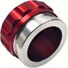 1.5 Inch Weld Gas Cap Universal Aluminum Alloy Fuel Cap with Weld On Red