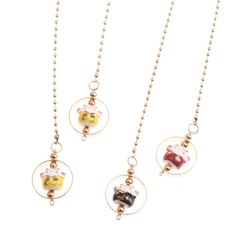 Lucky Cat Car Hanging Pendant Charm Good Luck Wealth Safety FengShui Lucky Cat Car Hanging Pendant Charm Good Luck Wealth Safety FengShui