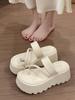Fashion Shoes Summer Clogs Woman Loafers Slippers Soft Slides Platform Rubber Flip Flops Pantofle Fashion Beach Comfort Hawaiian 2025