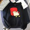 Lazy Duck Cartoon Hoodies for Men Cartoon Cute Graphic Sweatshirts Long Sleeve Casual Winter Spring Hooded Sudadera
