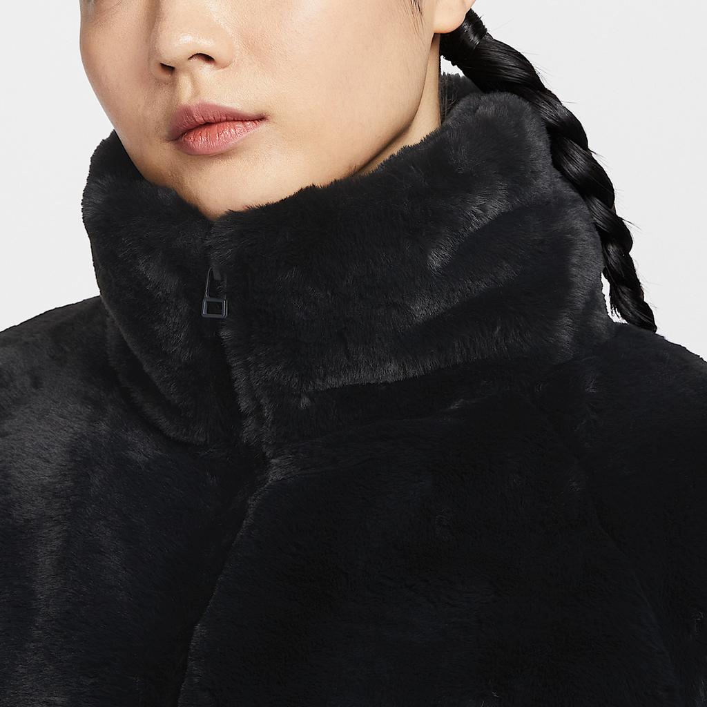 New Nike Faux fur Jacket FV8006-010