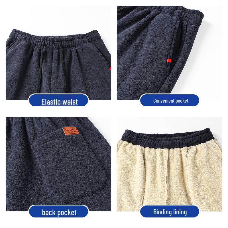 JEEP SPIRIT Men's Fleece-Lined Casual Sweatpants