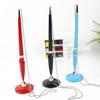 Rotating Ballpoint Desk Pen 818 with Chain-Connected Base for Office Signatures