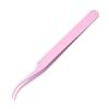 Round Tip Eyelash Tweezers and Clips: Dolphin and Butterfly Designs for False Eyelash Application