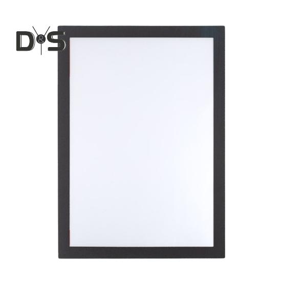 Moldura magnética para fotos, suporte para fotos autoadesivo, tamanho A3/A4, porta-documentos, moldura de exibição para parede, porta, janela, geladeira