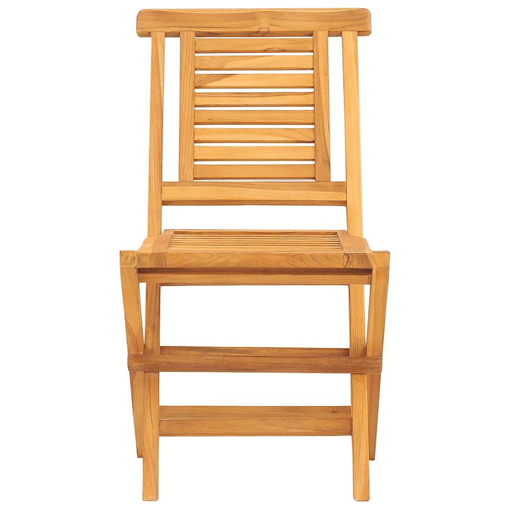 Garden Chairs 4 pcs. Foldable 47 x 63 x 90 cm Solid Teak Wood
