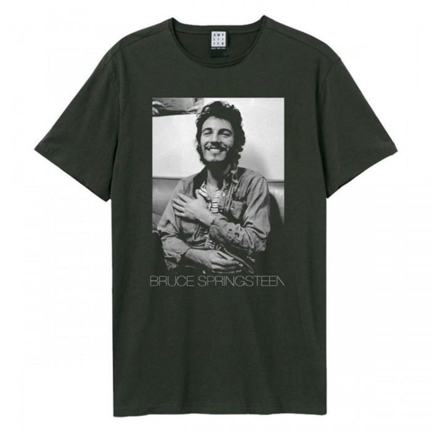 Amplified Unisex Adult Bruce Springsteen Vintage T-Shirt S чёрный