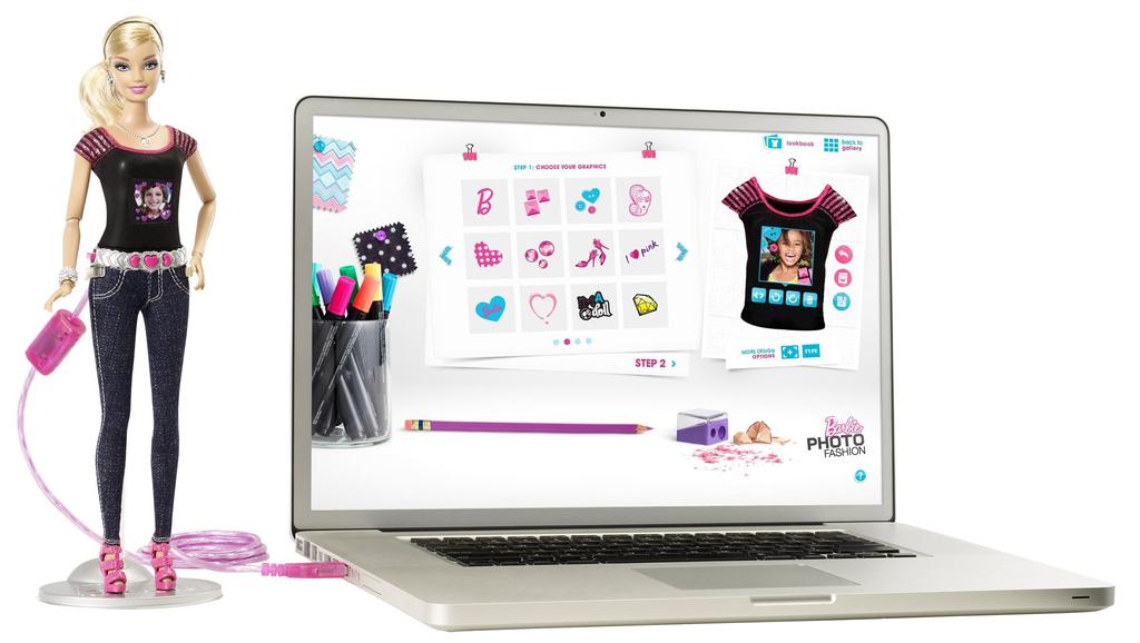 Barbie Photo Fashion Doll Imported X7738