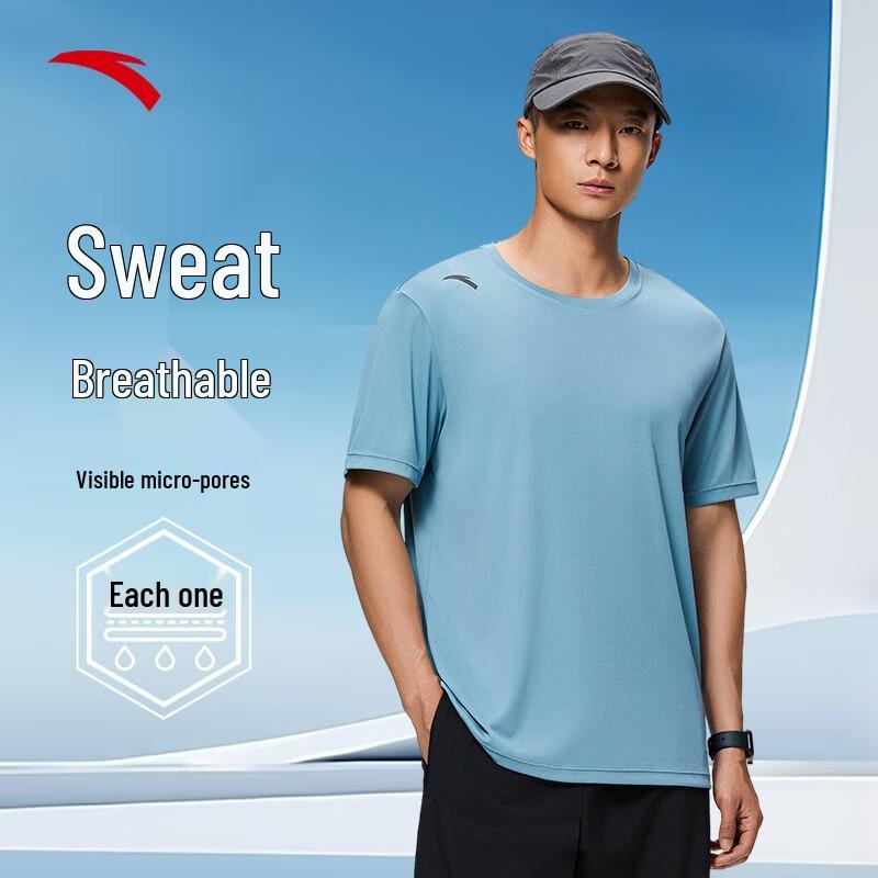 Anta Men s Quick-Dry Running T-Shirt 2XL
