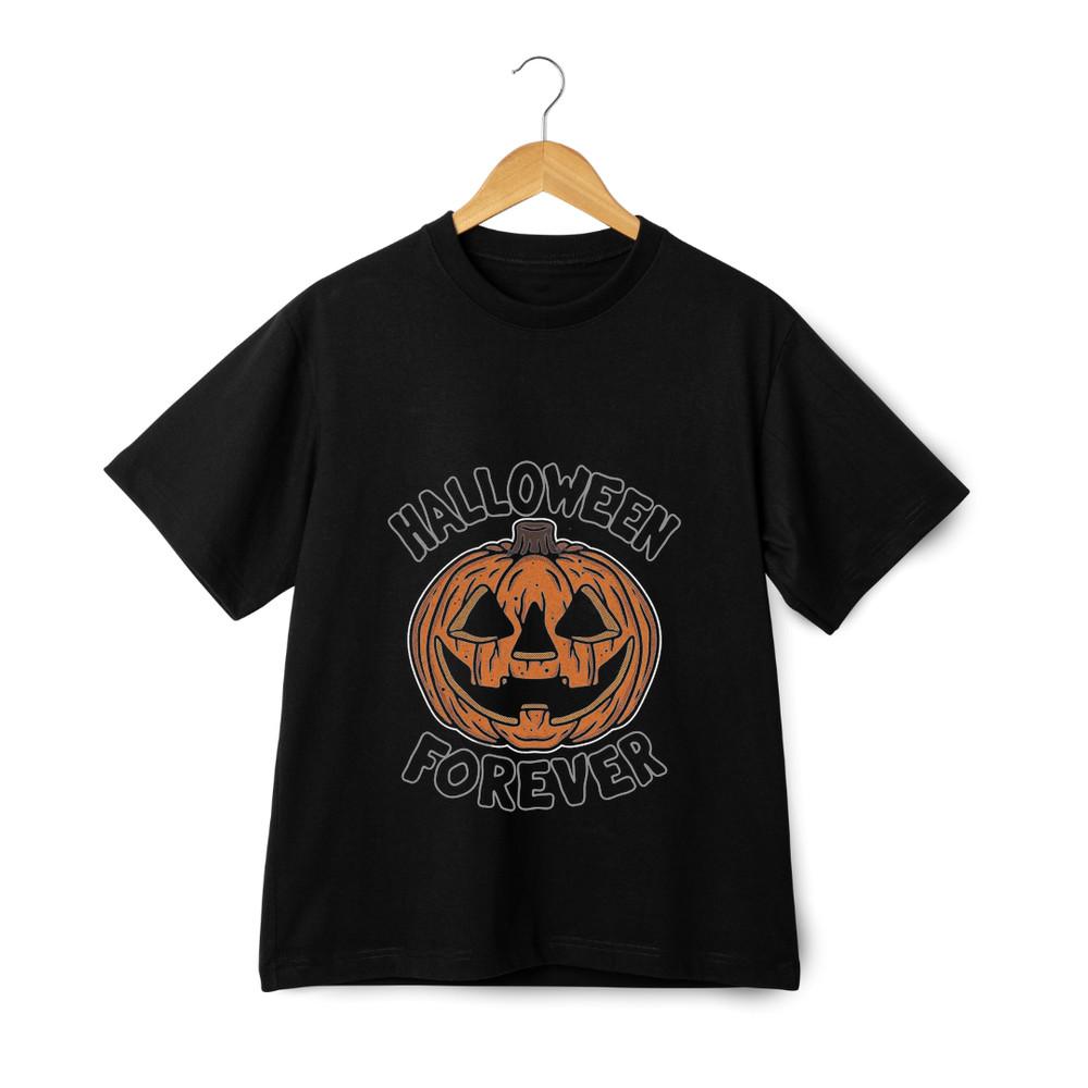

Halloween Forever Pumpkin Graphic T-Shirt – Spooky Streetwear Tee 2XL