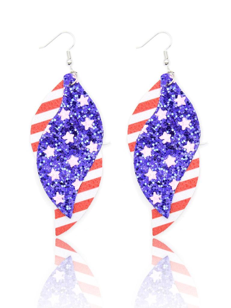 Stylish PU Leather Earrings: Creative Designs & Shapes
