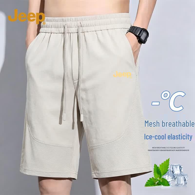 JEEP Men s Summer Antibacterial Mesh Shorts XL