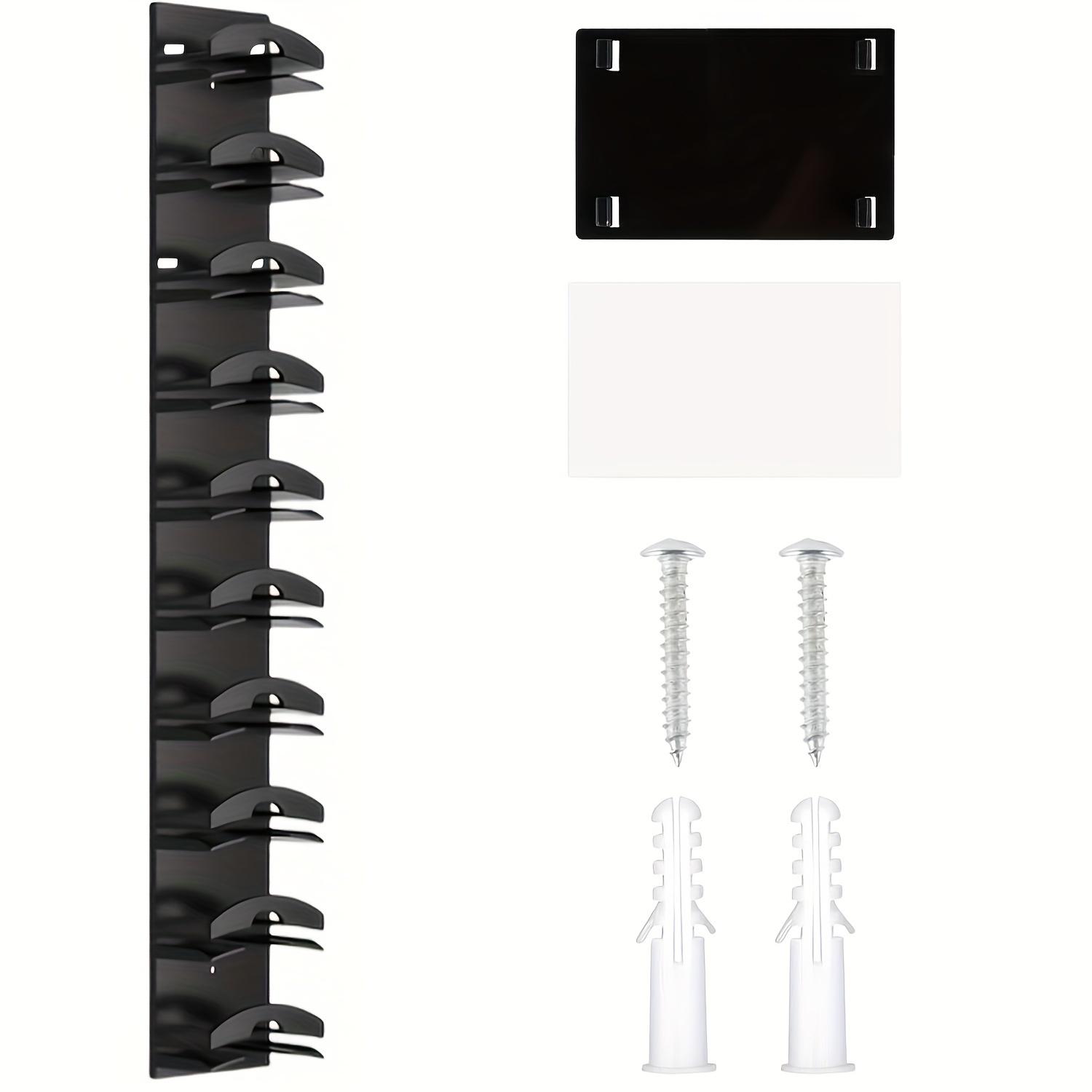 Органайзер для бейсболок настенная вешалка экономящая место простая установка подходит для шкафов спален прихожих чёрный 3539₽