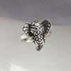 New Niche Design Retro Old Ganesh Ring Men and Women Open Ring