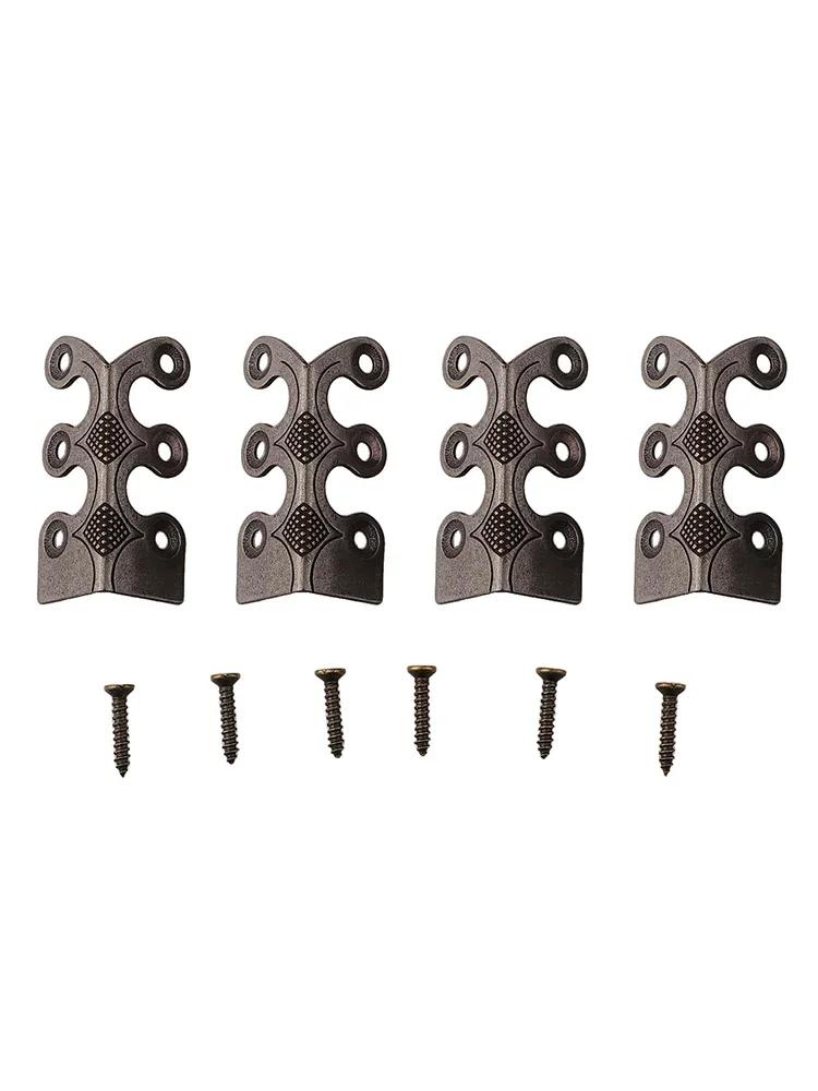 Baseboard Protectors Brass Corner Guards Easy Installation Metal Corner Protectors Multipurpose Use For Dressers