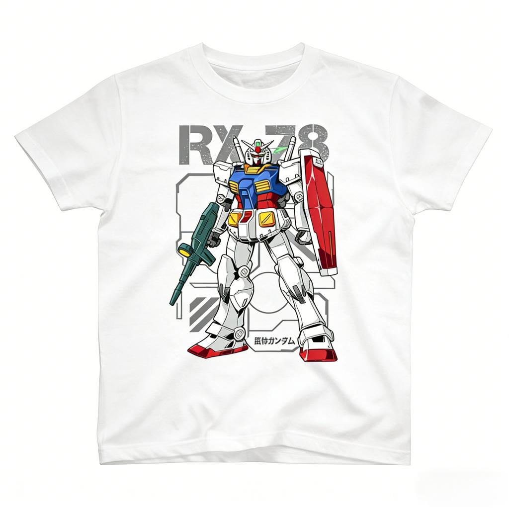Mobile Suit Gundam Anime GUNDAM RX78 Printed Tshirt Unisexs and Womens Tshirt Unisexs Top Sports Tshirt 2026 Summer New Tee