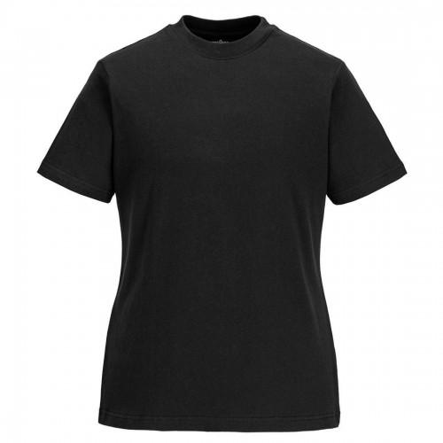 Portwest Womens/Ladies Plain T-Shirt L noir