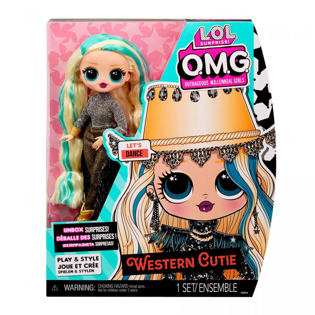 LOL Surprise OMG Lalka WESTERN CUTIE MGA 