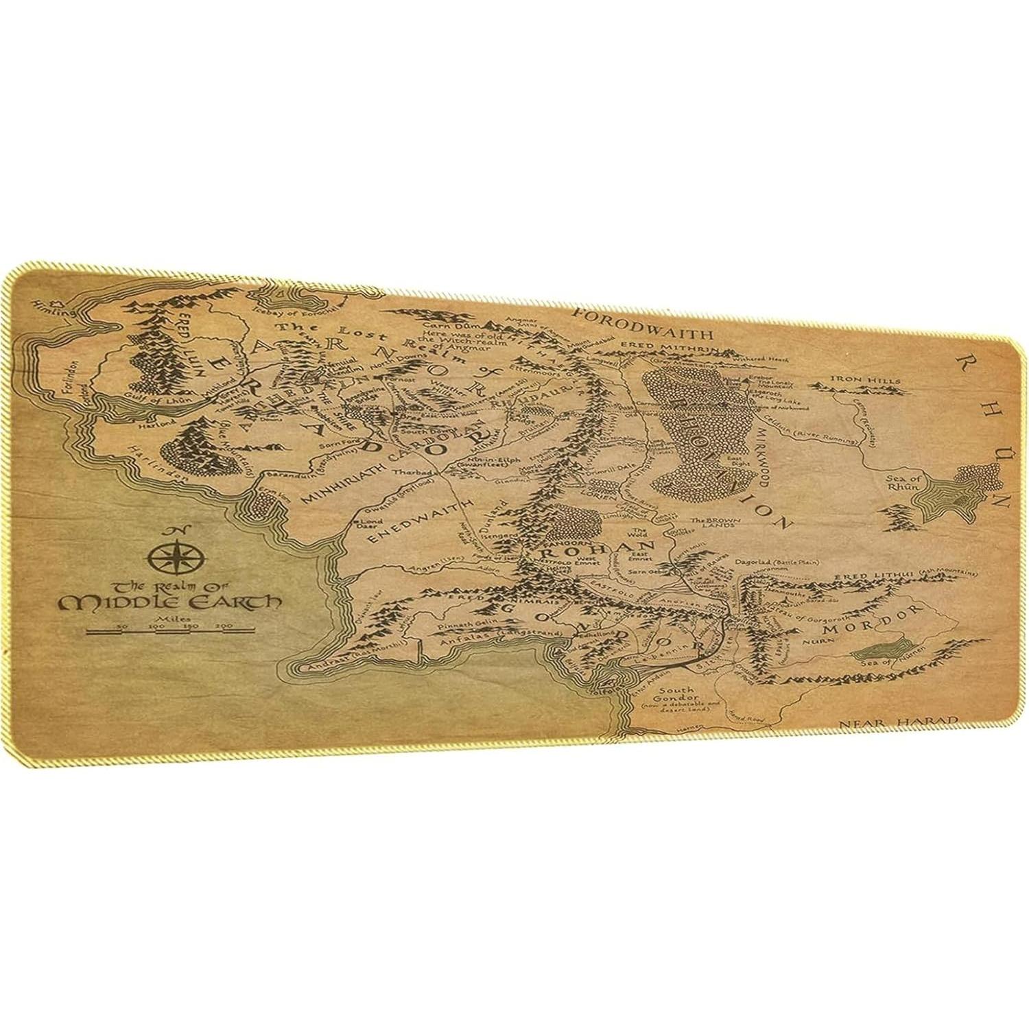 Playmat Board Game Card Game Trading Card Game Play mat Desk pad Original Hand-Painted Stitched Edges Smooth Surface Rubber Base T001