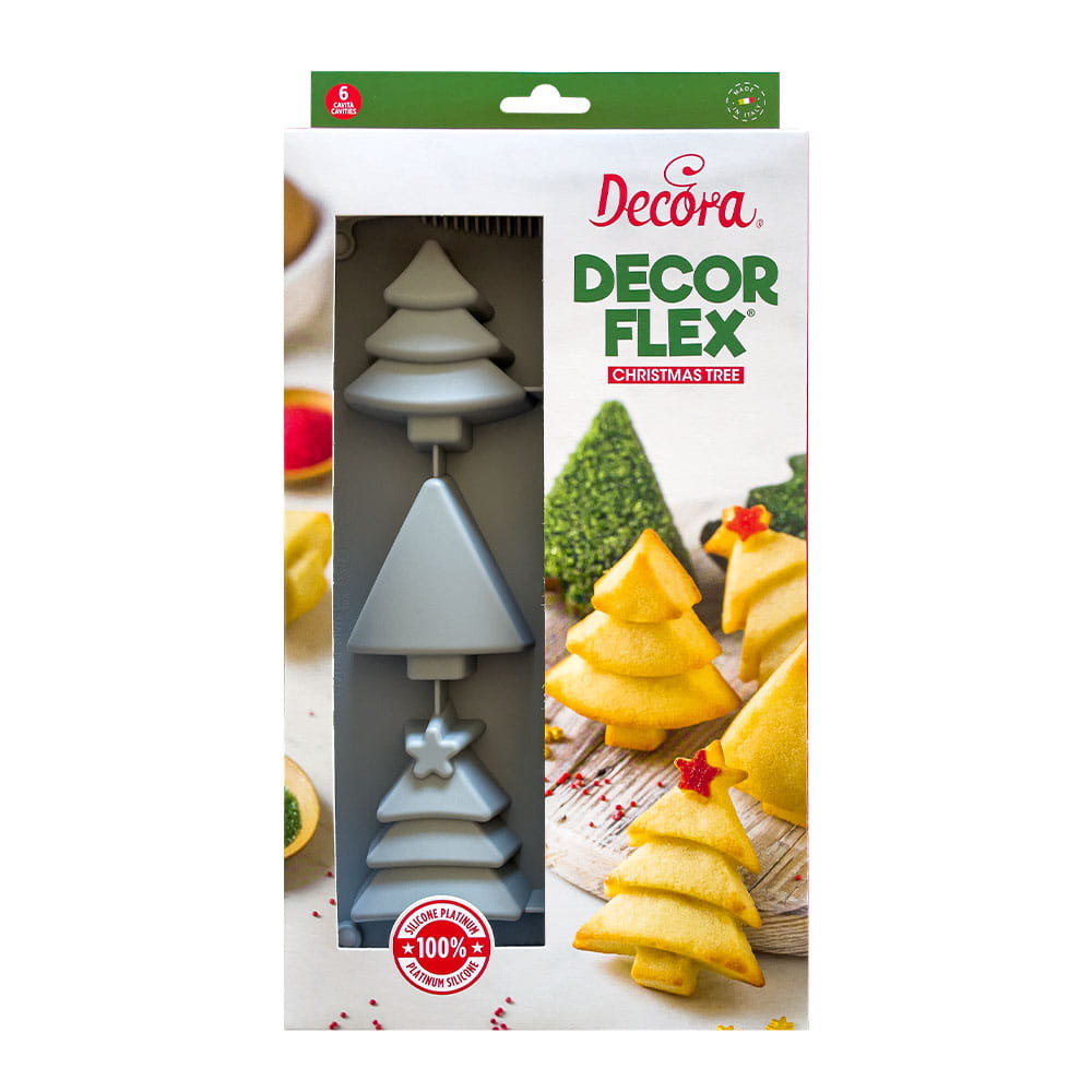 Forma Silikonowa Do Pieczenia Choinki Choinka Decora