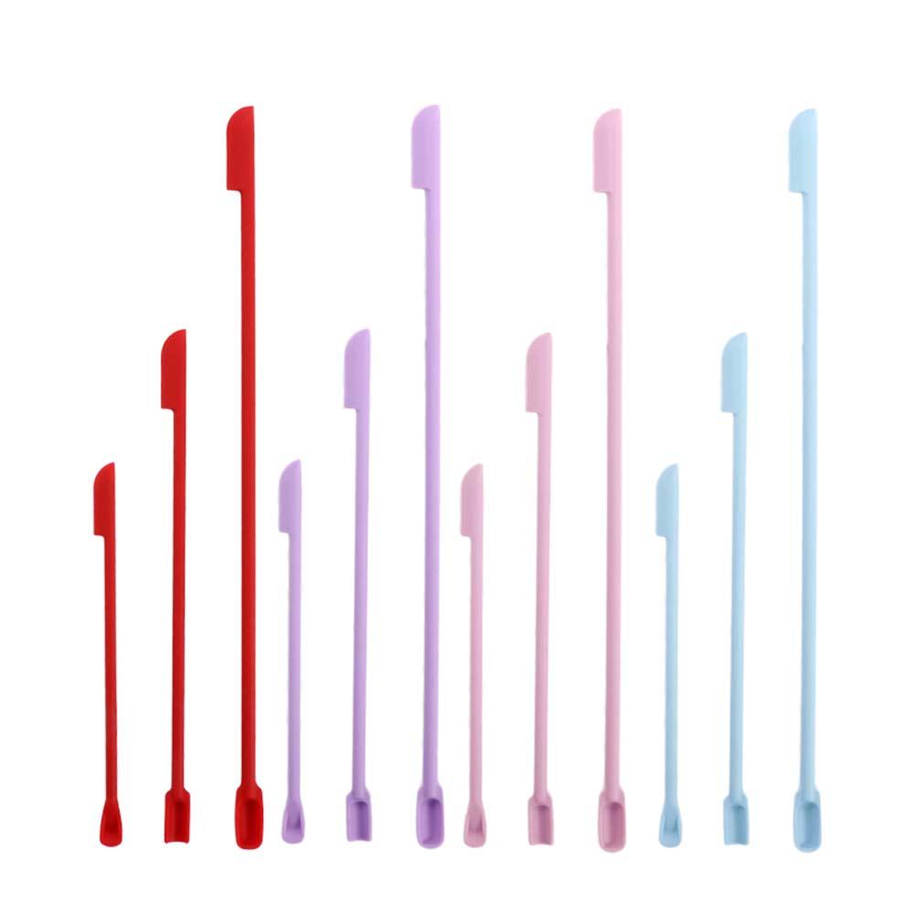Face Mask Brush Cosmetic Silicone Spatula Makeup Brushes Deep Bottle Scraper Cosmetics Spoon
