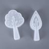 Tree Shaped Silicone Candle Mold for Handmade Soap Gypsum Resin Aromatherapy Candle Silicone Mould Desktop Decoration